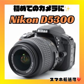 ニコン(Nikon)の人気商品❤️Wi-Fi搭載❤️スマホ転送❤️ニコン D5300❤️入門セット❤️(デジタル一眼)
