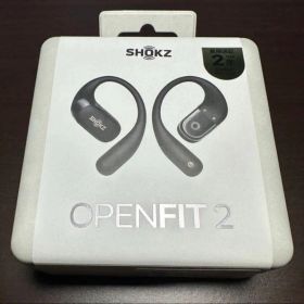 保証書付 Shokz OpenFit 2 ブラック SKZ-EP-000045