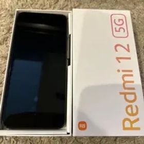 未使用に近い⭐︎Xiaomi Redmi 12 5G 本体 ブラック 128GB