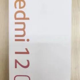 Xiomi Redmi12 5G 4g、128g 【XIG03 】ポーラシルバー