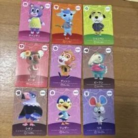 どうぶつの森 amiiboカード9枚