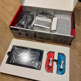 ニンテンドースイッチ(Nintendo Switch)のNintendo Switch JOY-CON(L) ネオンブルー/(R) ネオ(家庭用ゲーム機本体)