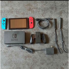 ニンテンドースイッチ(Nintendo Switch)のNintendo Switch JOY-CON(L) ネオンブルー/(R) ネオ(家庭用ゲーム機本体)