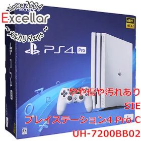 [bn:12] SONY プレイステーション4 Pro 1TB グレイシャー・ホワイト CUH-7200BB02 コントローラーなし 元箱あり