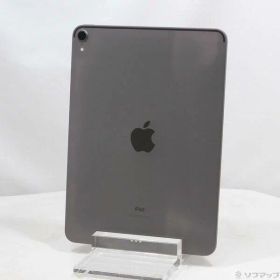【中古】Apple(アップル) iPad Pro 11インチ 256GB スペースグレイ MTXQ2J／A Wi-Fi 【295-ud】