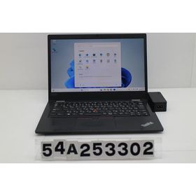 ノートパソコン Lenovo ThinkPad L13 Gen2 Core i5 1135G7 2.4GHz/16GB/256GB(SSD)/13.3W/FHD(1920x1080)/Win11 外装ヒビあり