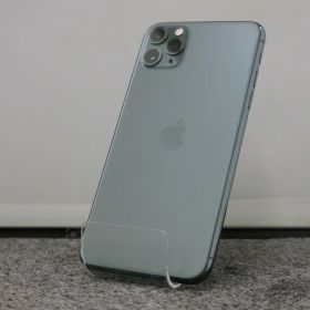 エーユー au iPhone11Pro Max 512GB Midnight Green NWHR2J/A【ネットワーク利用制限○】本体のみ 【中古】