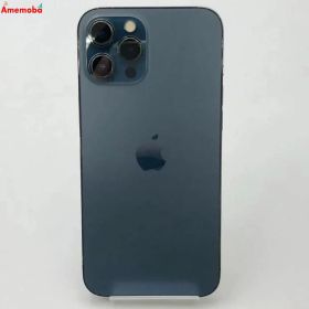 【中古】iPhone12 Pro Max 128GB パシフィックブルー MGCX3J/A AU版SIMフリ