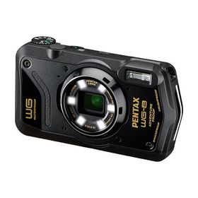 PENTAX WG-8 [ブラック] コンパクトデジタルカメラ 防水 防塵 耐衝撃 タフ 現場