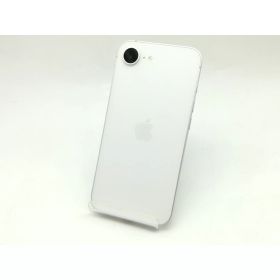 【中古】Apple 国内版 【SIMフリー】 iPhone 16e 128GB ホワイト MD1R4J/A【福岡筑紫】保証期間1ヶ月【ランクA】