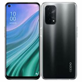 【中古】【安心保証】 OPPO A54 5G OPG02[64GB] UQモバイル シルバーブラック