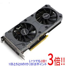 【いつでも2倍！1日と5.0のつく日、18日は3倍！】【中古】玄人志向グラボ GALAKURO GAMING GG-RTX3060-E12GB/OC/DF PCIExp 12GB