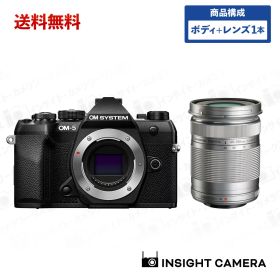 OM SYSTEM OM-5 Mark II ボディ ブラック + オリンパス 望遠ズームレンズセット M.ZUIKO DIGITAL ED 40-150mm F4.0-5.6 R シルバー ミラーレス一眼カメラ オーエム システム（出荷後転送不可）