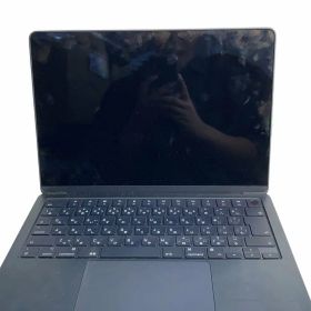 【中古】Apple◆ノートPC MacBookAir14 2(13-inch 2022) MLY33J/A [ミッドナイト]/16GB/S//【パソコン】