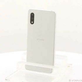 【中古】SONY(ソニー) Xperia Ace II 64GB ホワイト SO-41B docomoロック解除SIMフリー 【349-ud】