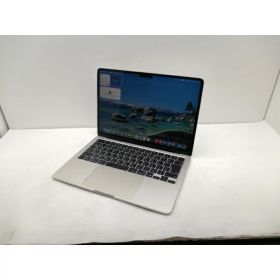 【中古】Apple MacBook Air 13インチ (M4,2025) M4(CPU:10C/GPU:8C) 16GB/256GB スターライト MW0Y3J/A【仙台イービーンズ】保証期間1ヶ月【ランクA】