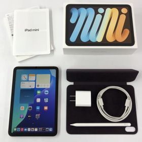 Wi-Fiモデル Apple iPad mini 第6世代 256GB スターライト + Apple Pencil 第2世代 MK7V3J/A《家電・山城店》◆A3939