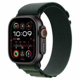 Apple Apple Watch Ultra2 49mm GPS+Cellularモデル MX4R3J/A A2986【ブラックチタニウムケース/ダークグリーンアルパインループ】 [中古] 【当社3ヶ月間保証】 イオシス