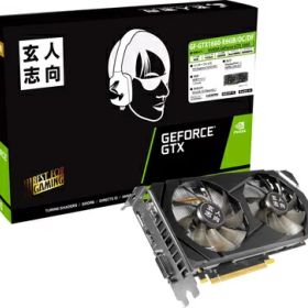 【中古】 玄人志向 NVIDIA GeForce GTX 1660 搭載 グラフィックボード 6GB デュアルファンモデル GF-GTX1660-E6GB/OC/DF