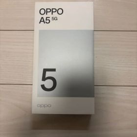 新品・未使用 OPPO A5 5G 4GB/128GB ホワイト 本体
