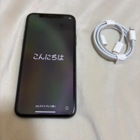 iPhoneXs スペースグレイ 64GB 充電ケーブル付き