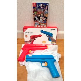 ニンテンドースイッチ(Nintendo Switch)のSwitch スイッチ ソフト もしかして？ おばけの射的屋 ガンコン２個(家庭用ゲームソフト)