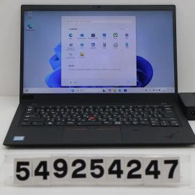 Lenovo ThinkPad X1 Carbon 6th Gen Core i5 8250U 1.6GHz/8GB/256GB(SSD)/14W/FHD(1920x1080)/Win11 【549254247】