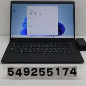 Lenovo ThinkPad X1 Carbon 7th Gen Core i7 8565U 1.8GHz/16GB/256GB(SSD)/14W/FHD(1920x1080)/Win11 【549255174】