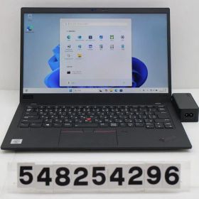 Lenovo ThinkPad X1 Carbon 8th Gen Core i5 10310U 1.7GHz/16GB/256GB(SSD)/14W/FHD(1920x1080) タッチパネル/Win11 【548254296】