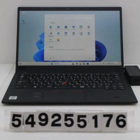 Lenovo ThinkPad X1 Carbon 7th Gen Core i7 10510U 1.8GHz/16GB/256GB(SSD)/14W/FHD(1920x1080)/Win11 【549255176】
