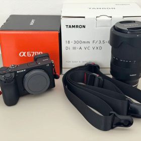 Sony α6700 + Tamron18-300mmレンズセット