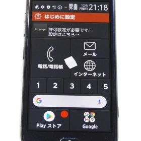 FCNT らくらくスマートフォン F-42A docomo ネイビー