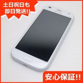 新品同様 F-42A らくらくスマートフォン ホワイト 即日発送 スマホ 白ロム 富士通 土日祝発送OK 06000