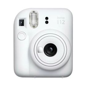 インスタントカメラ instax mini 12「チェキ」 クレイホワイト 富士フイルム INSTAX mini 12 CLAY WHITE