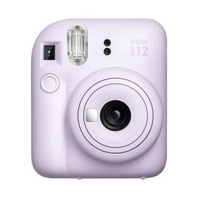 【10％OFF★2/4 20:00〜2/10 1:59】 インスタントカメラ instax mini 12「チェキ」 ライラックパープル 富士フイルム INSTAX mini 12 LAILAC PURPLE