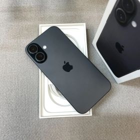 新品同様 iPhone16 128GB ブラック 国内版 SIMフリー 送料無料