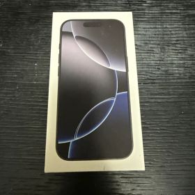 Apple iPhone 16 Pro ブラックチタニウム 256GB