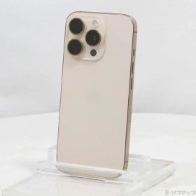 ソフマップ 〔中古品〕 iPhone16 Pro 128GB デザートチタニウム MYMX3J／A SIMフリー【368】