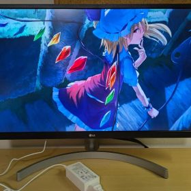 投入時間63 LG 4K IPS 27インチ モニター 27UL500-W
