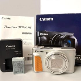 美品 Canon PowerShot SX740HS 箱 説明書あり カメラ