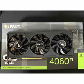 エヌビディア(NVIDIA)のPalit GeForce RTX 4060 Ti JetStream 16GB(PCパーツ)