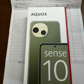 AQUOS sense10 カーキグリーン 本体 8GB/256GB モデル