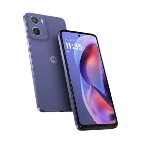 Motorola(モトローラ)motog05｜8GB/128GB｜フレッシュラベンダー｜SIMフリースマホ本体端末｜NFC対応｜ヴィーガンレザー｜ゴリラガラス｜正規代理店品｜6.7インチ｜HD+｜IP52防水防塵｜大容量バッテリー5,200mAh｜RAMブpo