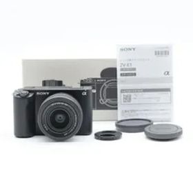 SONY ソニー VLOGCAM ZV-E1L B ズームレンズキット ブラック フルサイズ ミラーレス一眼 AI AF 4K/120p動画対応 手ブレ補正 Vlog・動画撮影向け【中古】