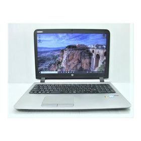 中古 ノートパソコン HP ProBook 450G3 N8K04AV Corei5-6200U/8GB-MEM/500GB-HDD/128GB-SSD/DVDマルチ/15.6インチ/Windows10Pro-MAR/WPS-Office