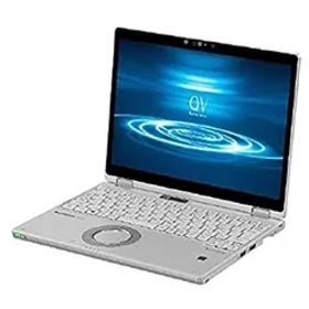 【中古】 Panasonic パナソニック ノートパソコン LTE対応 Let's note シルバー CF-QV8GFRQR