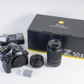 Nikon Z 50 II Wズームキット 社外充電器+純正電池