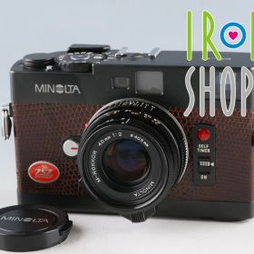 Minolta CLE ZSZ 50th Anniversary Model + M-Rokkor 40mm F/2 Lens #63034D4