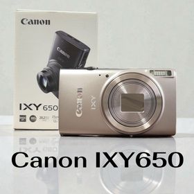 キヤノン(Canon)の【極美品】 Canon IXY650 純正充電器 バッテリー 箱 説明書 等付き(コンパクトデジタルカメラ)