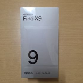 オッポ(OPPO)のOPPO Find X9 ブラック 未開封(スマートフォン本体)